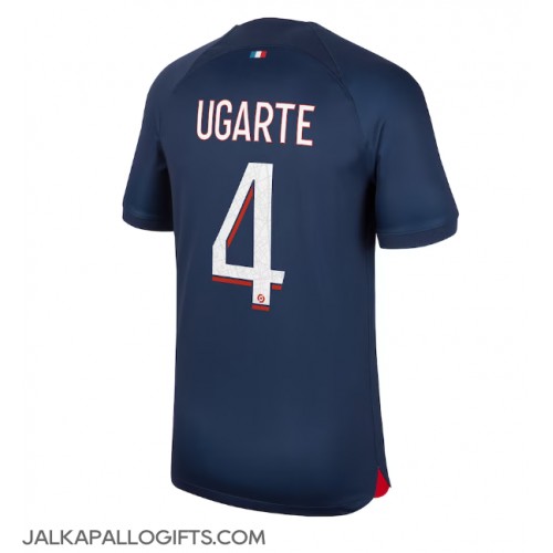 Paris Saint-Germain Manuel Ugarte #4 Kotipaita 2023-24 Lyhythihainen